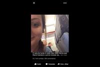 لم تصدق من وجدت وراءها في أرخص رحلة