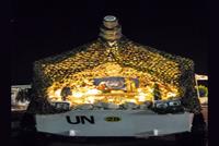 مدرّعة تتحوّل الى مغارة.. في لبنان