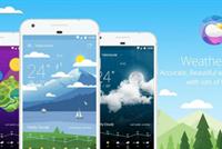 تطبيق للطقس بتصميم أنيق على أندرويد