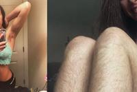  امتنعت عن إزالة شعر جسدها... فماذا حصل بعد سنة؟