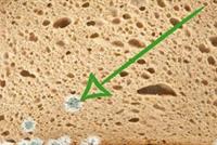  إحذري إزالة الأجزاء المتعفنة من الخبز!