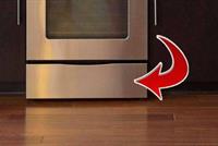 الهدف الفعلي من الدرج تحت الفرن ليس كما تظنينه إطلاقاً!