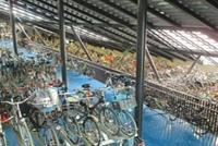 أكبر مرآب دراجات في العالم
