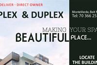 Simplex Or Duplex Terrace 122M2 Starting $1,900 Per SQM