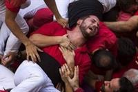 انهيار برج بشري في احتفال تقليدي في برشلونة