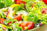 سَلطات الخضار ليس فقط حِفاظاً على رشاقة الجسم