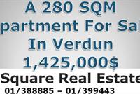 A 280 Sqm Apartment For Sale In Verdun